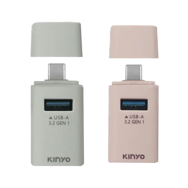 【KINYO TypeC迷你3孔集線器】