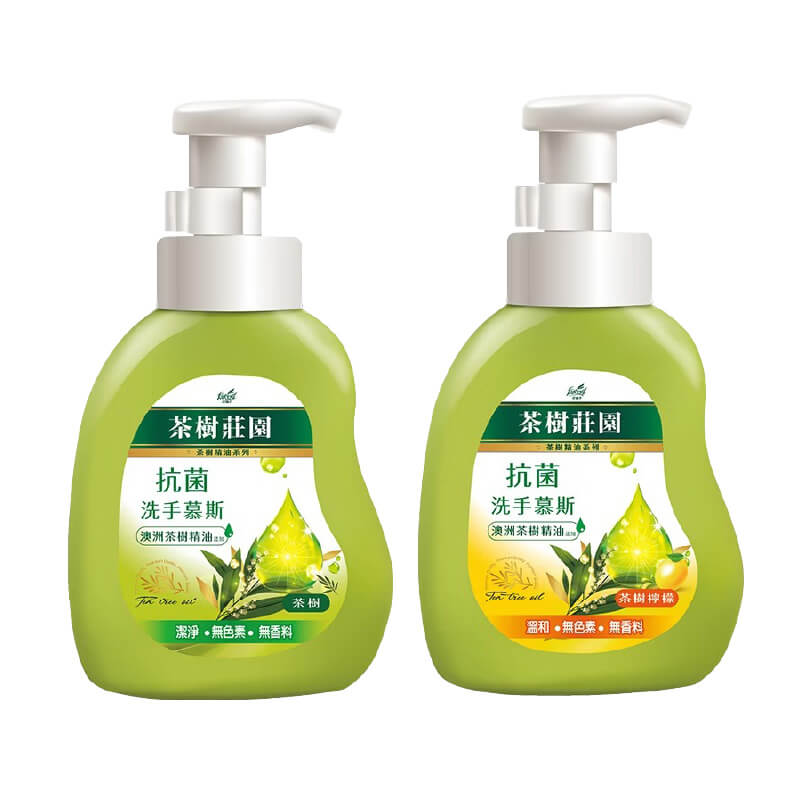 【茶樹莊園 茶樹抗菌洗手慕斯 500g】溫和 抗菌 洗手乳