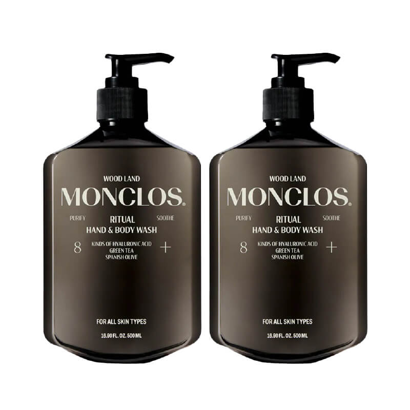 韓國品牌優選【MONCLOS 沙龍手部&身體沐浴露】正品出貨 沐浴 洗浴品 保濕 弱酸性 乾淨不澀