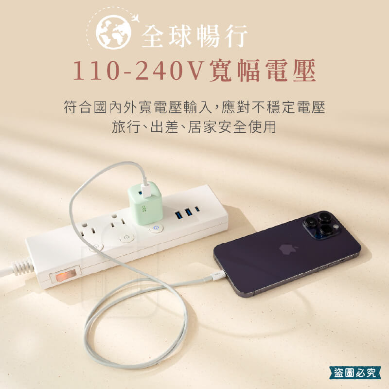 【KINYO 氮化鎵雙孔PD充電器65W/40W/35W/20W】快充 黑科技 mini 國際電壓