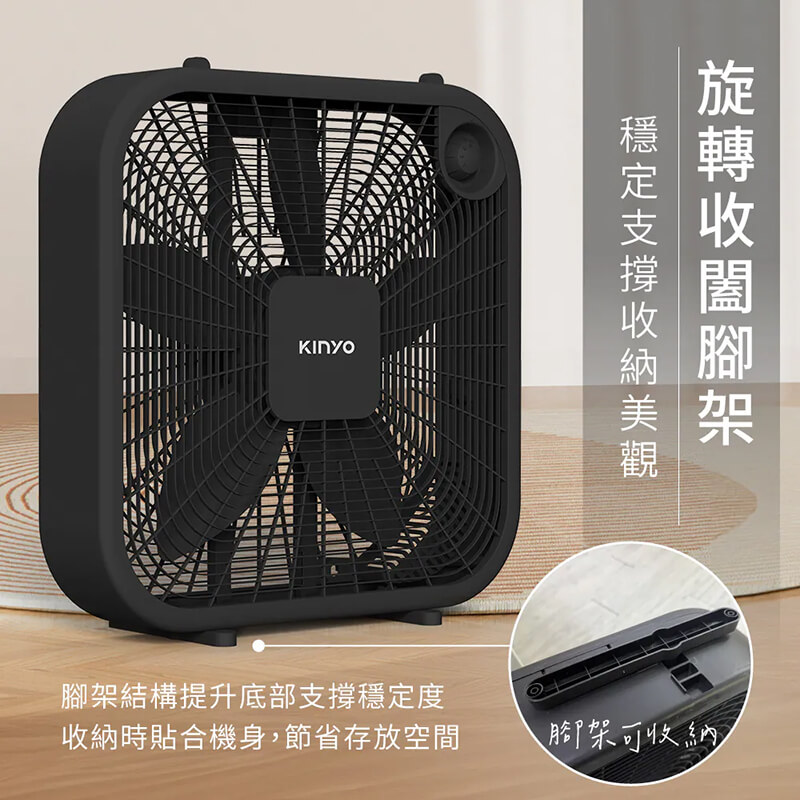 【KINYO 20吋大風量兩用機械箱扇】電風扇 電扇 風扇 箱扇 窗扇 排風扇 循環扇