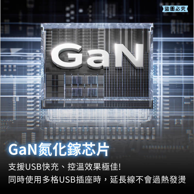【PARI 氮化鎵快充延長線】65W 35W 防雷擊突波 PTP高溫斷電 超大間距 USB快充 延長線
