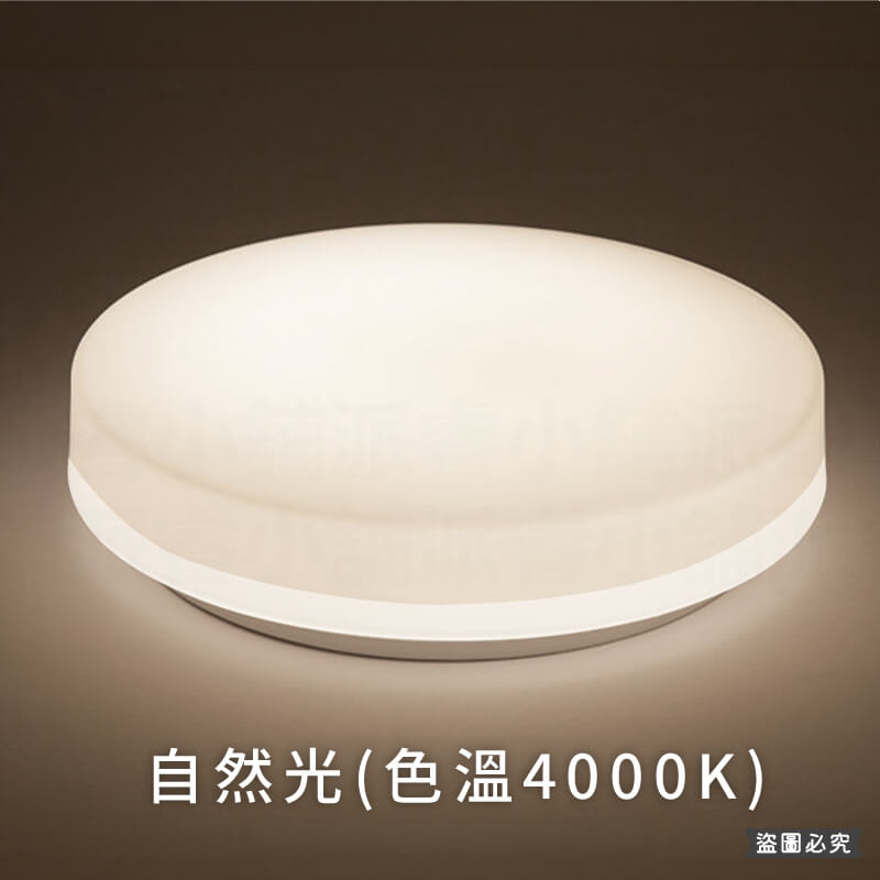 【富山 28W LED吸頂燈亮度相當30W】吸頂燈 LED燈 客廳燈 全電壓 三色調光 防水防塵防蟲