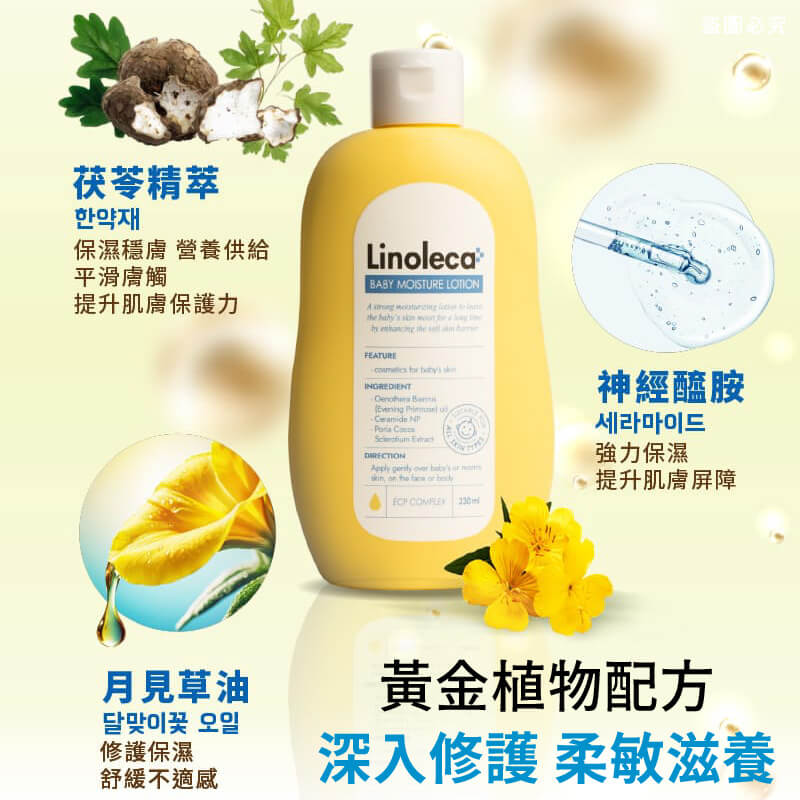 韓國皮膚科特選【Linoleca 長效修護舒緩乳液】正品出貨 敏感肌 保濕修復 護理 滋養 活力健康 溫和不刺激