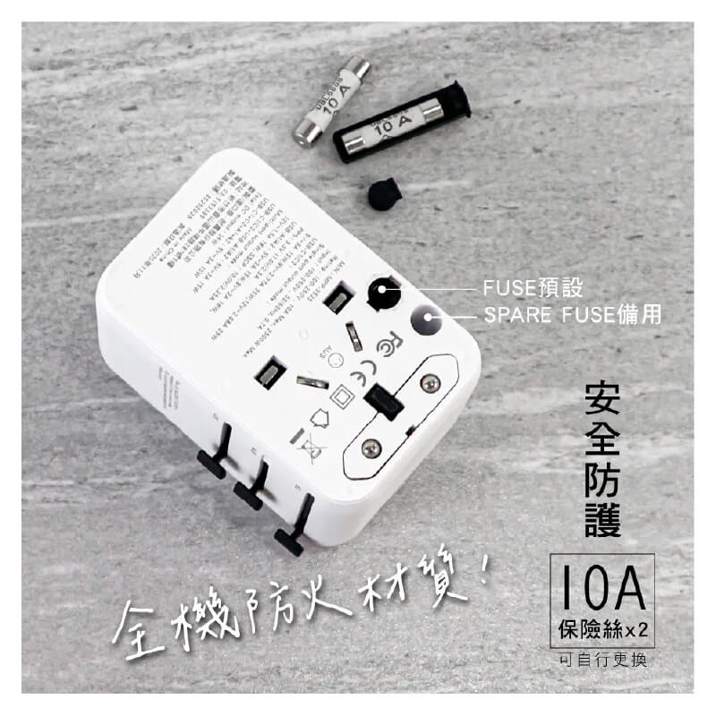 【KINYO 快充25W萬國轉接頭】旅遊插頭 萬用充電器 出國旅遊 轉接插頭 USB 澳規 英規 歐規